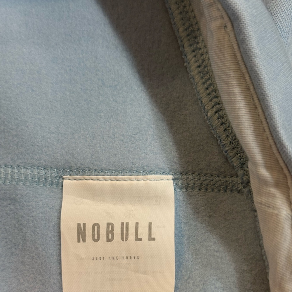 NWT Women’s NOBULL light blue Crew pullover sweatshirt- Size large - Picture 9 of 10